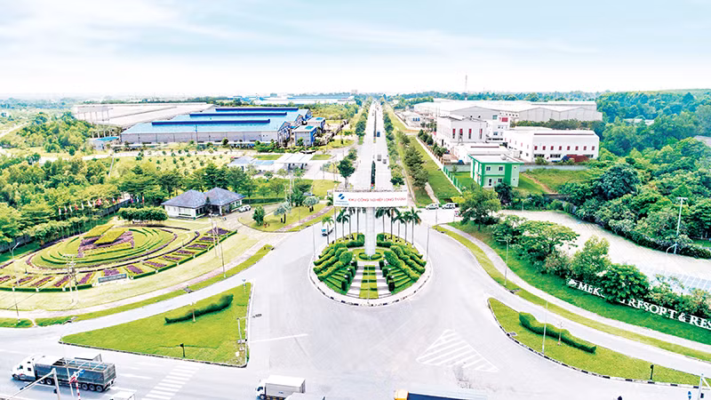Khu công nghiệp Long Thành (Đồng Nai), nơi đang thu hút nhiều dự án công nghệ cao theo hướng phát triển xanh.