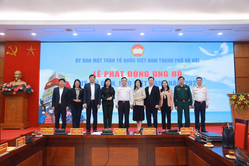 Ủy ban Mặt trận Tổ quốc Việt Nam thành phố Hà Nội phát động ủng hộ Quỹ "Vì biển, đảo Việt Nam" năm 2024