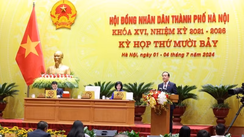 Ủy ban nhân dân thành phố Hà Nội đã trình bổ sung 201 dự án thu hồi đất tại kỳ họp thứ 17.
