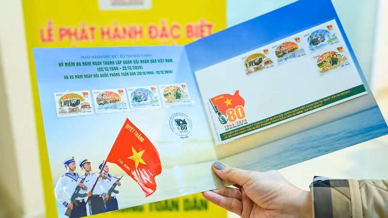 Hình ảnh bộ tem.