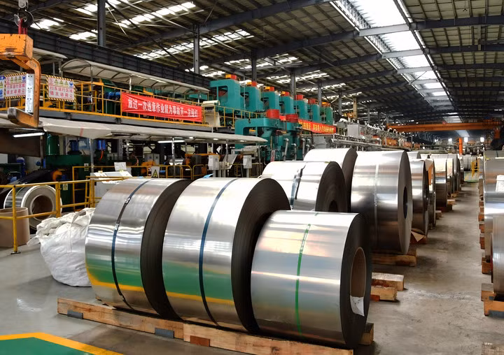 Một xưởng sản xuất thép không gỉ ở tỉnh Phúc Kiến, Trung Quốc (Ảnh: Tân Hoa xã) Một xưởng sản xuất thép không gỉ ở tỉnh Phúc Kiến, Trung Quốc (Ảnh: Tân Hoa xã)