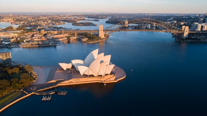 Nhà hát Opera Sydney, Australia. (Ảnh: Tân Hoa xã)