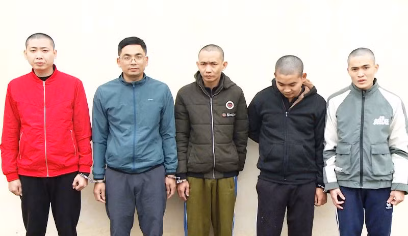 Điều tra mở rộng, công an huyện Hà Trung bắt giữ thêm 5 đối tượng hoạt động "tín dụng đen".