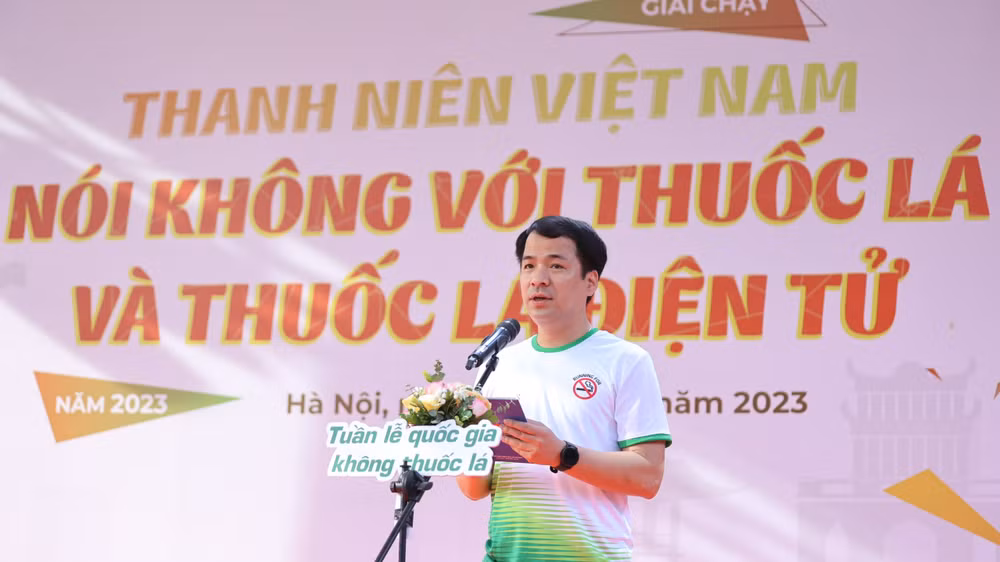 Bí thư Trung ương Đoàn Ngô Văn Cương phát biểu tại chương trình. Bí thư Trung ương Đoàn Ngô Văn Cương phát biểu tại chương trình.