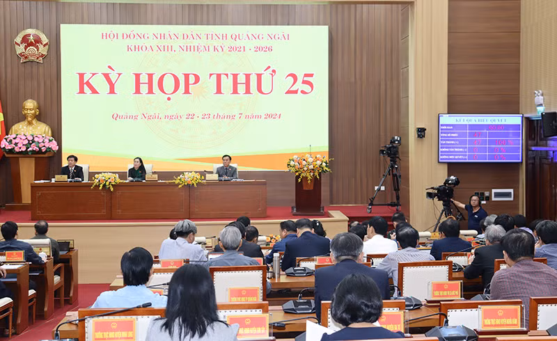 100% đại biểu bấm nút thông qua Nghị quyết quy định chính sách khuyến khích sử dụng hình thức hỏa táng trên địa bàn tỉnh.