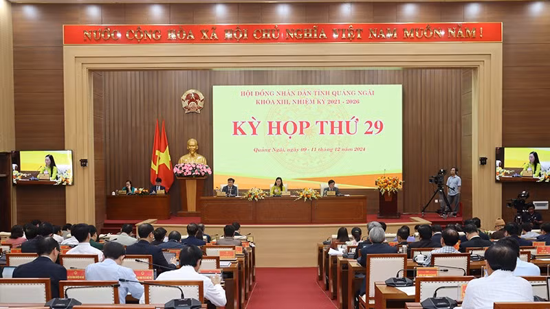 Quang cảnh phiên chất vấn.