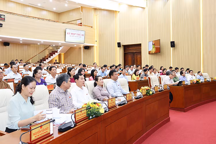 Các đại biểu tham dự kỳ họp.