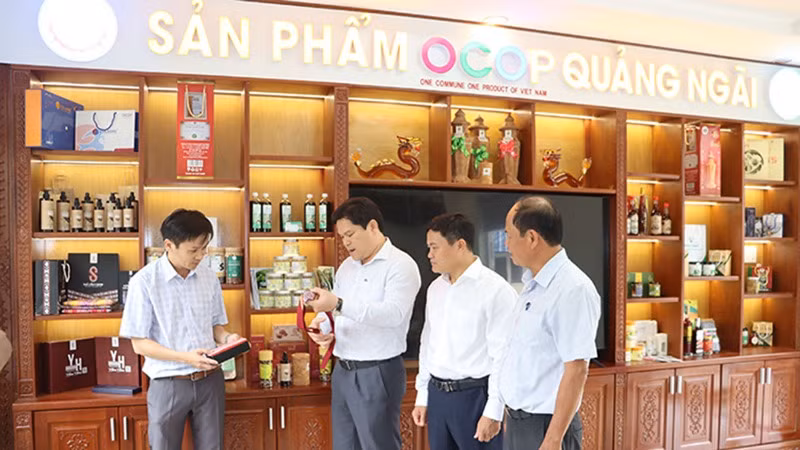 Sản phẩm OCOP Quảng Ngãi sẽ vươn xa thông qua kênh thương mại điện tử.