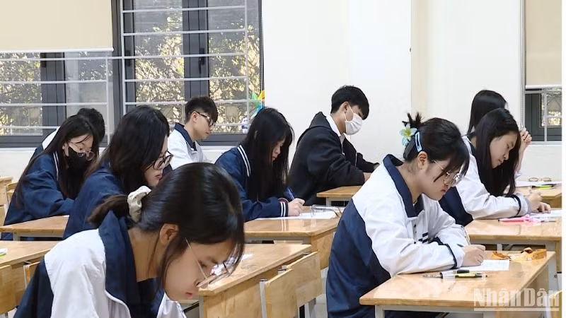 Nhiều trường triển khai mô hình “lớp học tăng cường” sau các kỳ kiểm tra. Nhiều trường triển khai mô hình “lớp học tăng cường” sau các kỳ kiểm tra.