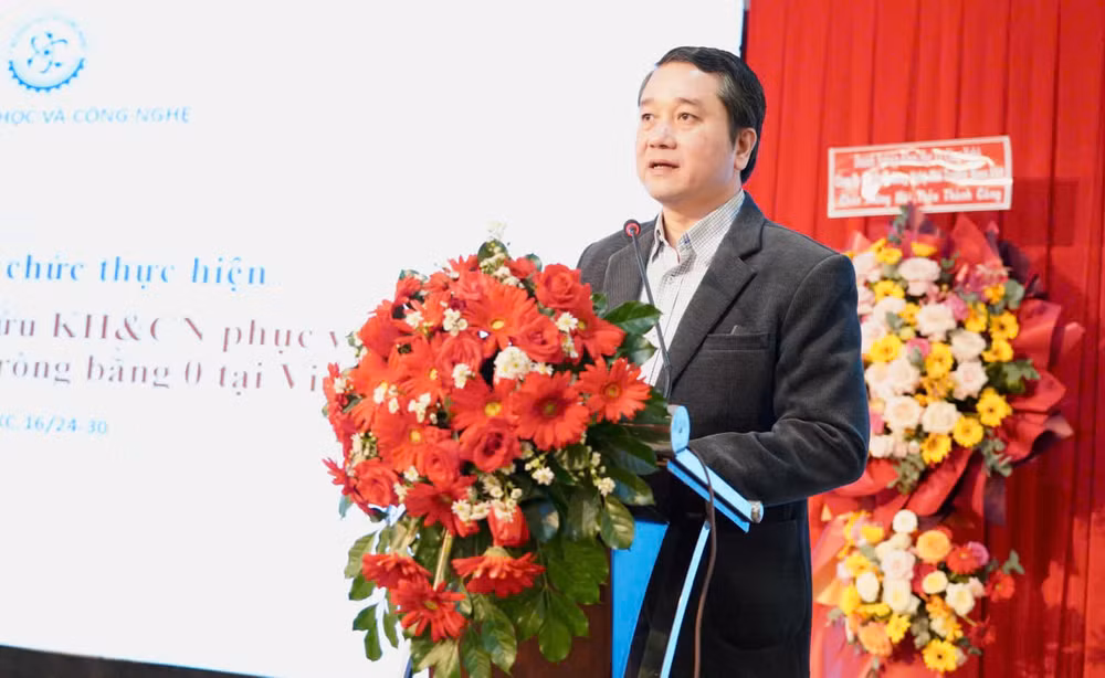 Ông Đào Ngọc Chiến giới thiệu kế hoạch triển khai Chương trình.