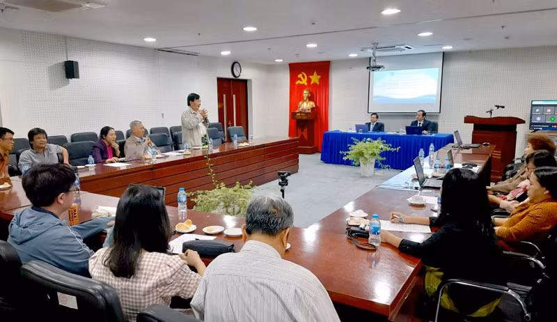 Quang cảnh hội thảo khoa học.