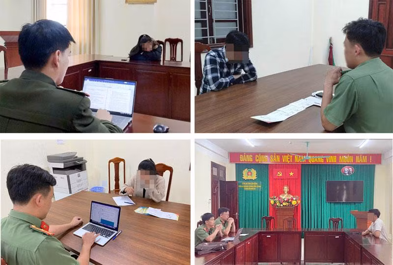 Cơ quan Công an triệu tập nhiều đối tượng đến làm việc để xử lý hành vi mua bán giấy mời dự công bố Festival hoa Đà Lạt trái quy định.