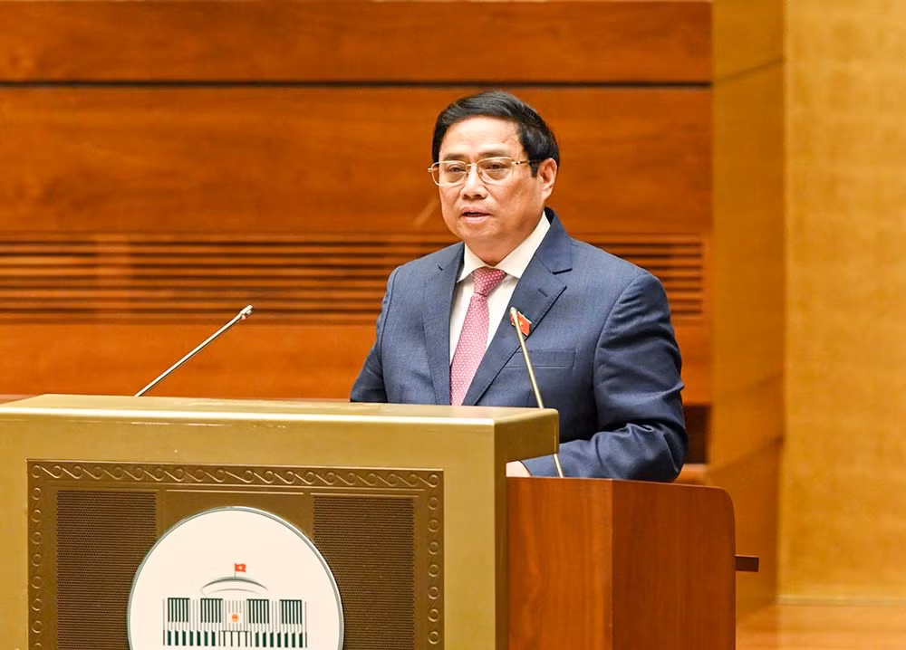 Thủ tướng Phạm Minh Chính trình bày Báo cáo kết quả thực hiện Kế hoạch phát triển kinh tế-xã hội năm 2022; dự kiến Kế hoạch phát triển kinh tế-xã hội năm 2023. Thủ tướng Phạm Minh Chính trình bày Báo cáo kết quả thực hiện Kế hoạch phát triển kinh tế-xã hội năm 2022; dự kiến Kế hoạch phát triển kinh tế-xã hội năm 2023.