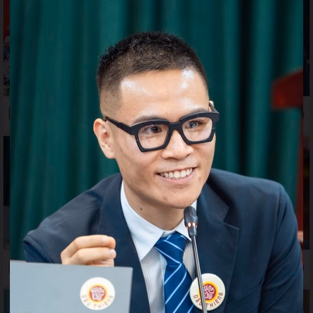 Họa sĩ trẻ Chu Nhật Quang đã có thời gian tu nghiệp tại nước ngoài.