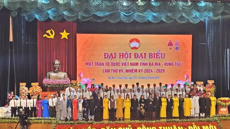 Ban Chấp hành nhiệm kỳ 2024-2029 Mặt trận Tổ quốc tỉnh Bà Rịa-Vũng Tàu.