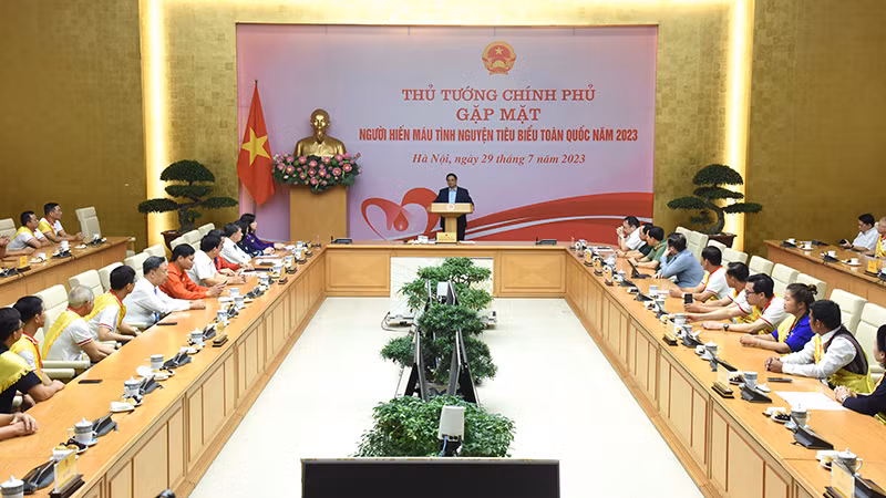 Quang cảnh buổi gặp mặt.