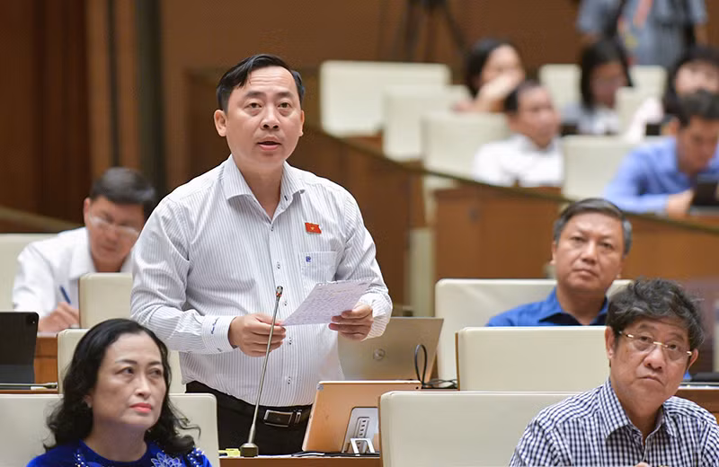 Đại biểu Đào Chí Nghĩa (Đoàn Cần Thơ). Ảnh: Đăng Khoa Đại biểu Đào Chí Nghĩa (Đoàn Cần Thơ). Ảnh: Đăng Khoa