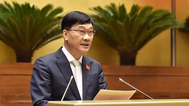 Chủ nhiệm Ủy ban Kinh tế của Quốc hội Vũ Hồng Thanh. (Ảnh: THỦY NGUYÊN)