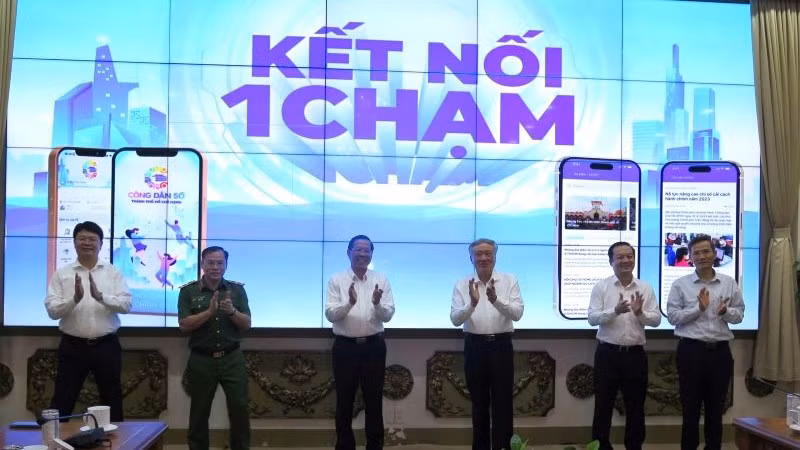 Chính thức ra mắt vận hành app Công dân số. Chính thức ra mắt vận hành app Công dân số.