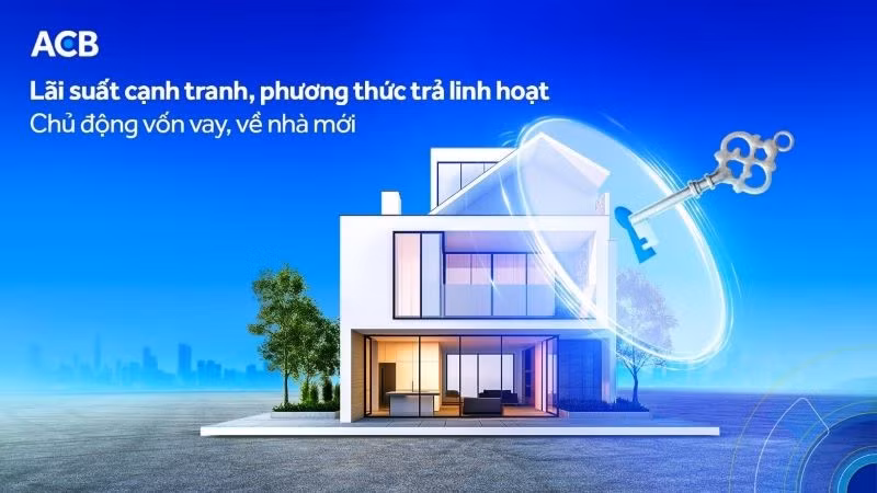 ACB: Khách hàng mua nhà an tâm với lãi suất cho vay cố định đến 5 năm