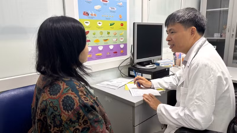 Khám tư vấn dinh dưỡng tại Khoa Khám tư vấn dinh dưỡng người lớn (Viện Dinh dưỡng).