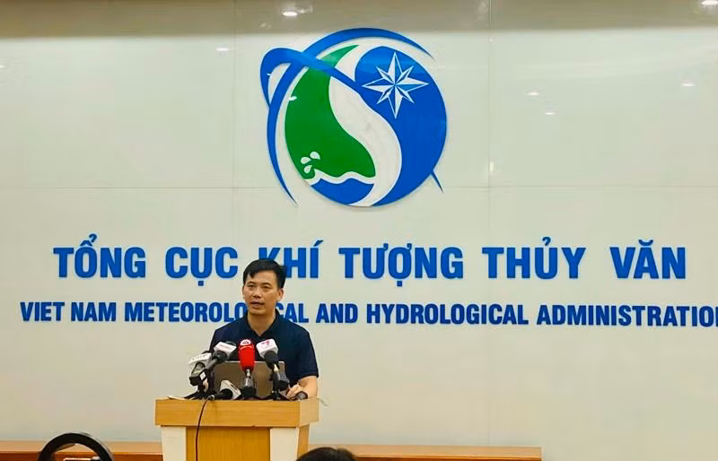 Ông Nguyễn Văn Hưởng, Trưởng phòng Dự báo Khí hậu (Trung tâm Dự báo Khí tượng thủy văn quốc gia), thông tin về những diễn tiến mới nhất bão số 4 chiều 26/9.