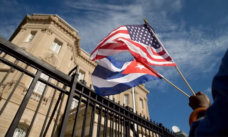 Đại sứ quán Mỹ tại Cuba đã nối lại đầy đủ các dịch vụ cấp thị thực nhập cảnh cho người dân Cuba. (Ảnh: AFP/TTXVN)