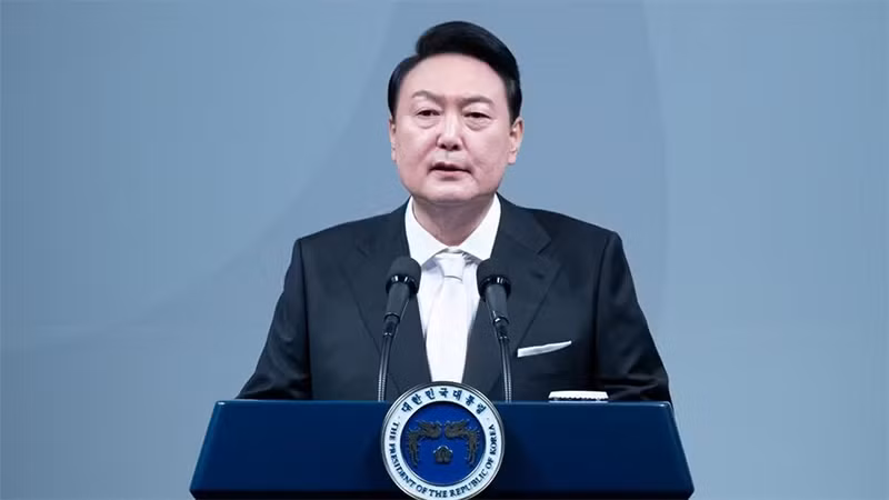 Tổng thống Hàn Quốc Yoon Suk Yeol. Ảnh: Reuters
