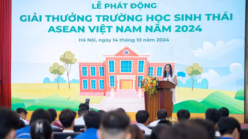 Toàn cảnh lễ phát động Giải thưởng.