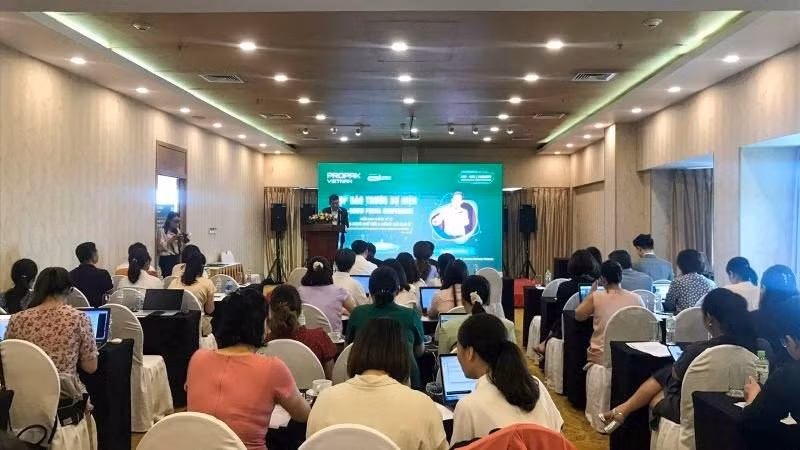 Quang cảnh buổi họp báo giới thiệu ProPak Viet Nam 2023.