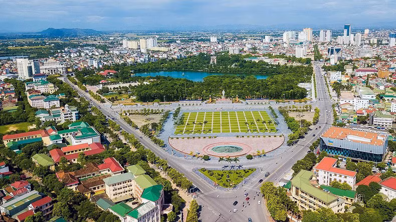 Thành phố Vinh, Nghệ An (Ảnh LÊ THẮNG) 