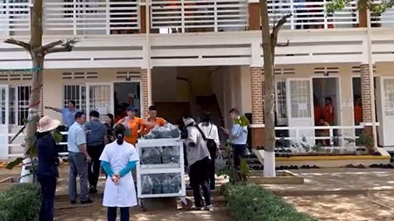 Một góc cơ sở cai nghiện ma túy tỉnh Lâm Đồng.
