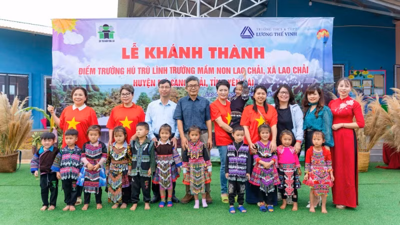 Điểm trường Hú Trù Lình được xây dựng từ mong ước của nhà giáo Văn Như Cương và sự tiếp nối đầy ấm áp của đội ngũ kế cận.