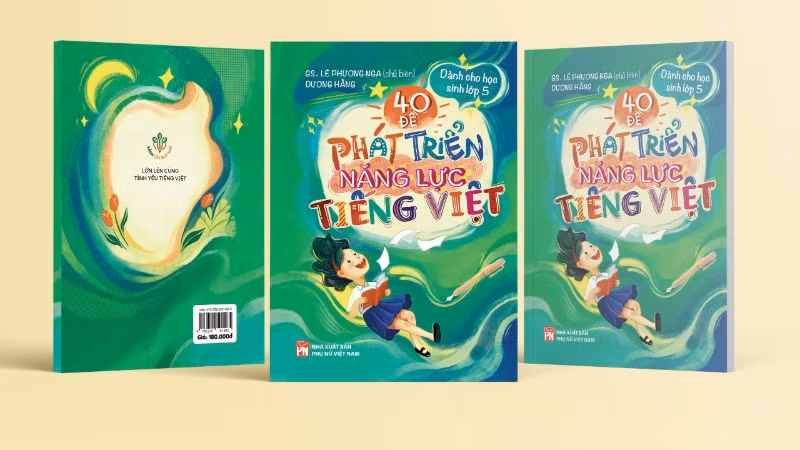 Cuốn sách đang được nhiều học sinh chào đón.