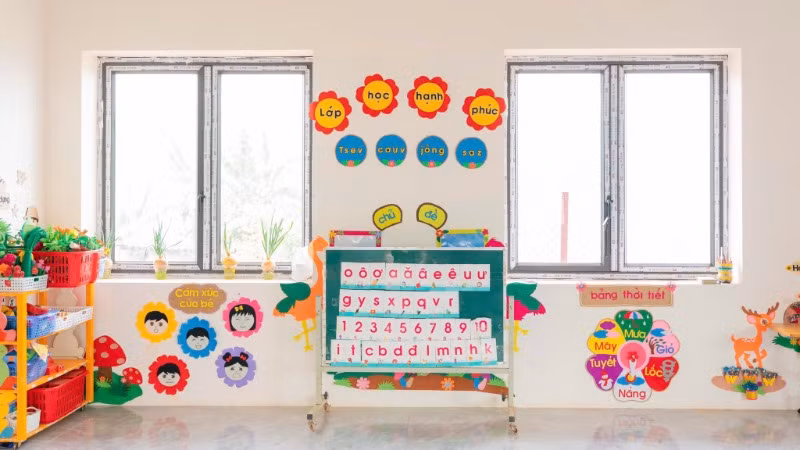 Lớp học hạnh phúc sẽ gieo niềm vui và niềm tin cho thế hệ tương lai.