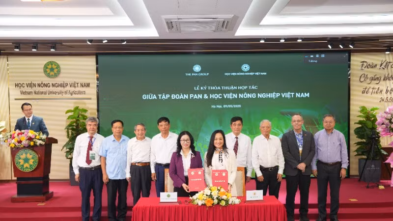 Tập đoàn PAN và Học viện Nông nghiệp Việt Nam ký kết biên bản hợp tác Tập đoàn PAN và Học viện Nông nghiệp Việt Nam ký kết biên bản hợp tác