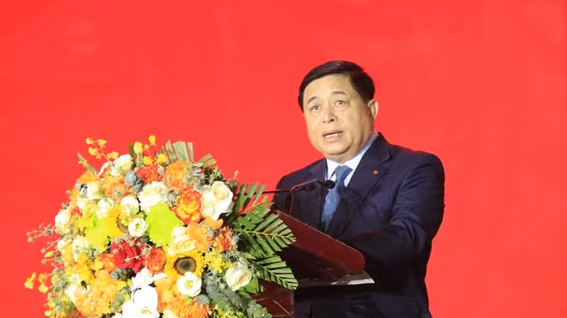 Phó Thủ tướng Nguyễn Chí Dũng phát biểu tại chương trình.