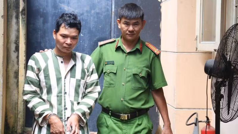 Đối tượng Nguyễn Văn Chiều bị tạm giữ.
