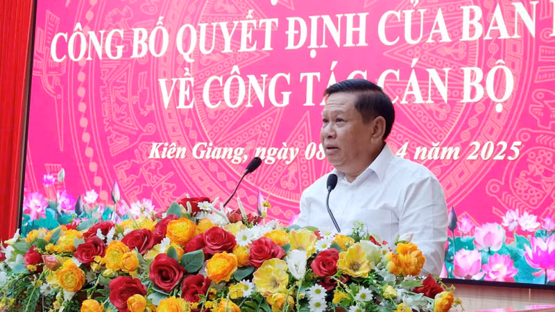 Ông Mai Hoàng Khởi phát biểu. (Ảnh: QUỐC TRINH). Ông Mai Hoàng Khởi phát biểu. (Ảnh: QUỐC TRINH).
