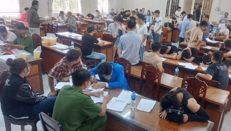 Tiền Giang phát hiện 60 người dương tính với chất ma túy