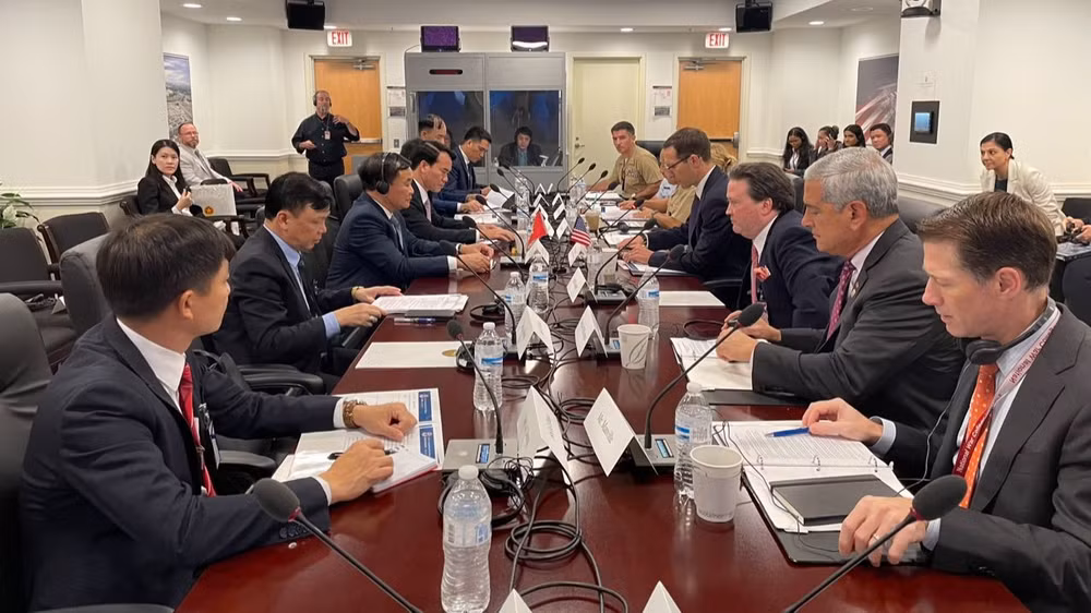 Hội nghị Đối thoại Chính sách quốc phòng Việt Nam-Hoa Kỳ năm 2023, tại Hoa Kỳ.
