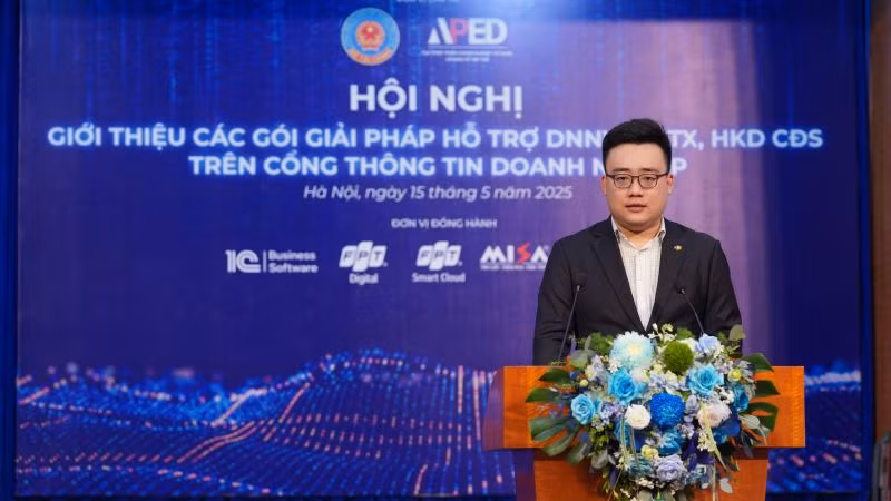 Giới thiệu các gói giải pháp hỗ trợ doanh nghiệp nhỏ và vừa, hợp tác xã, hộ kinh doanh chuyển đổi số trên Cổng Thông tin doanh nghiệp tại địa chỉ: https://digitalpack.business.gov.vn/. (Ảnh: PV)