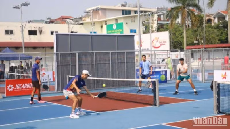 Lần đầu tiên, Giải vô địch Pickleball các Câu lạc bộ quốc gia được tổ chức tại tỉnh Thái Bình.