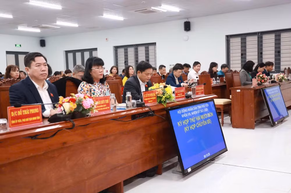 Các đại biểu dự kỳ họp Hội đồng nhân dân tỉnh Phú Yên lần thứ 24. Các đại biểu dự kỳ họp Hội đồng nhân dân tỉnh Phú Yên lần thứ 24.