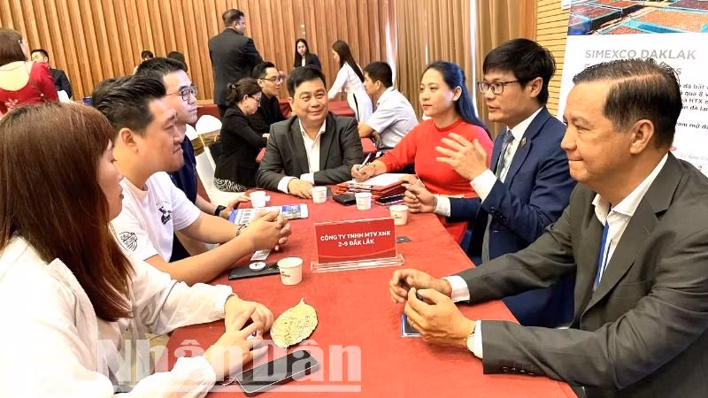 Hội nghị giao thương quốc tế - kết nối, nâng tầm cà-phê Việt là cơ hội để kết nối các bên liên quan, từ nhà quản lý, doanh nghiệp, chuyên gia, đến nông dân, giúp ngành cà-phê Việt tìm ra hướng đi bền vững trong tương lai.