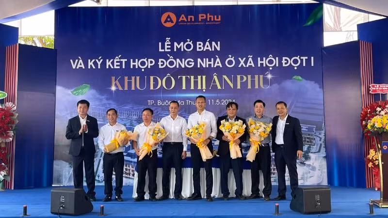 Tháng 5/2024, Công ty cổ phần Đầu tư-Phát triển Đô thị Ân Phú đã mở bán và ký kết hợp đồng nhà ở xã hội đợt I.