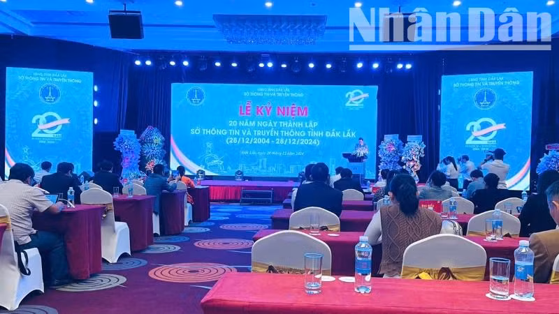 Quang cảnh lễ kỷ niệm.