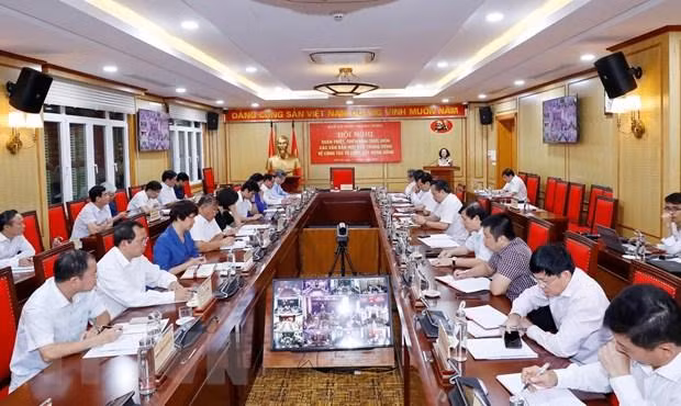 Quang cảnh hội nghị. (Ảnh: Phương Hoa/TTXVN)