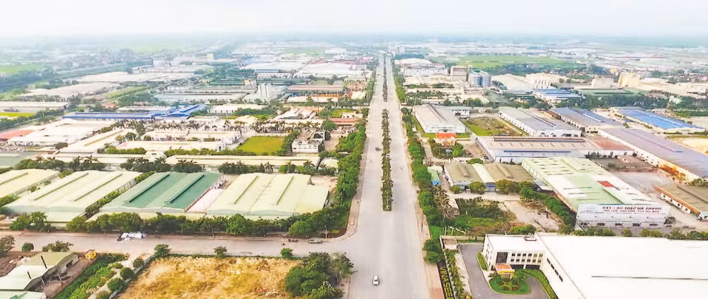 Khu công nghiệp Đồng Văn, thị xã Duy Tiên (Hà Nam).