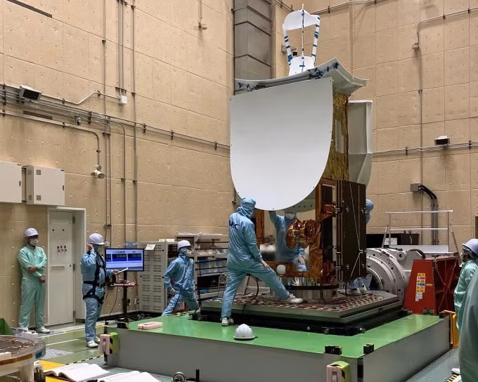 Vệ tinh LOTUSat-1 được chế tạo tại Nhật Bản. (Ảnh: VNSC)